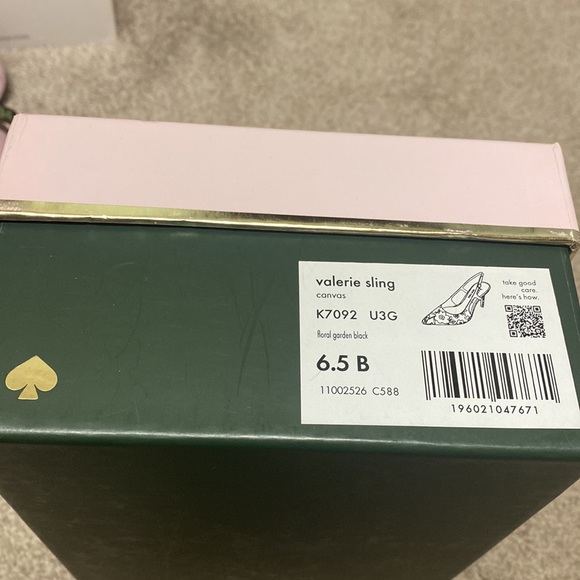Kate Spade ♠️ Valerie Floral Slingback Heels - Picture 11 of 17